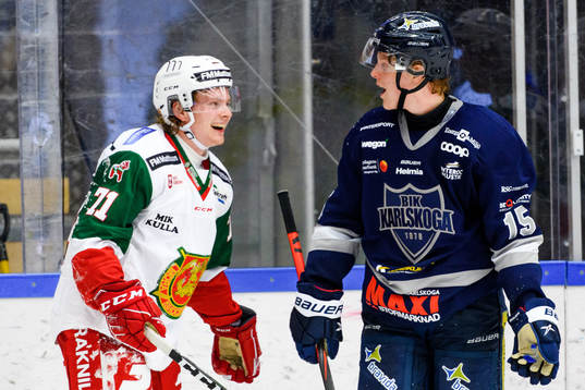 Moras Isak Pantzare och Karlskogas Åke Stakkestad