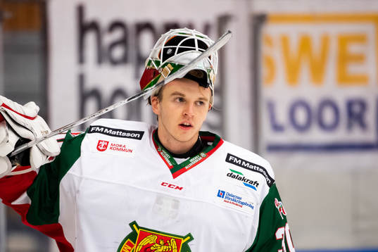 Moras målvakt Olof Lindbom