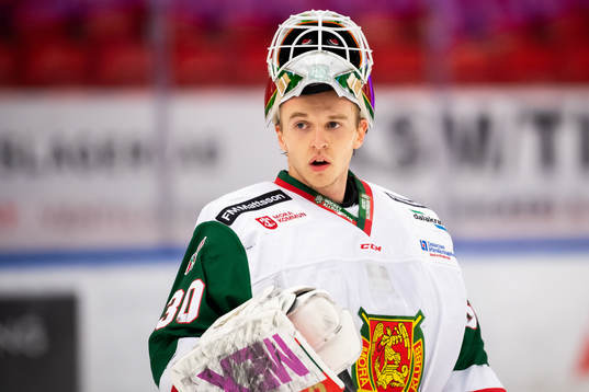 Moras målvakt Olof Lindbom