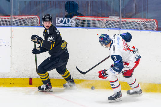 s Victor Söderström och Västerviks Fabian Ilestedt