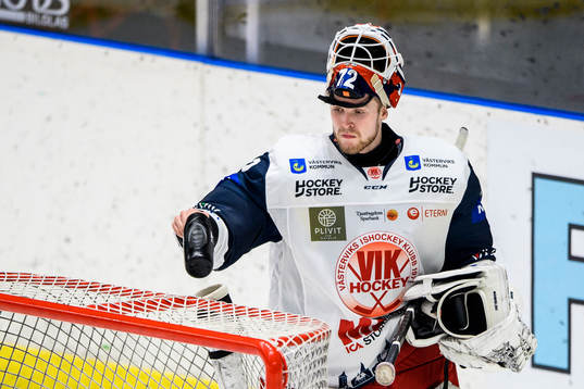 Västerviks målvakt Daniel Marmenlind