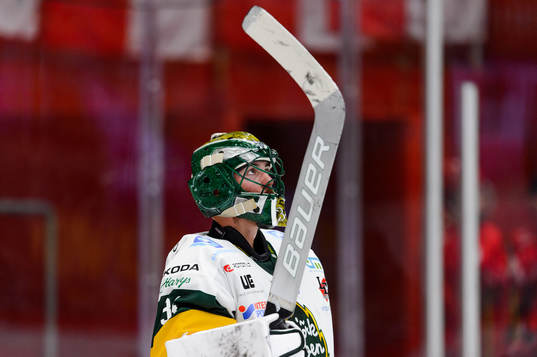Björklövens målvakt Kevin Poulin