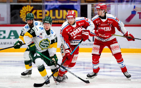 Björklövens Karl Johansson och Timrås Jonathan Carlsson