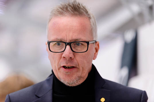 Björklövens tränare Hans Wallson