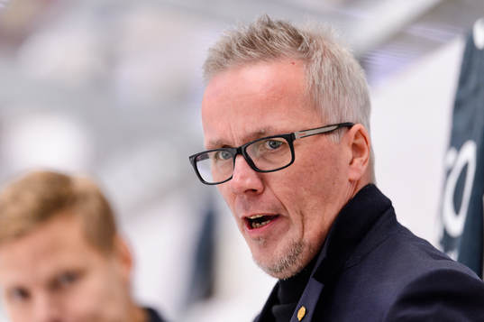 Björklövens tränare Hans Wallson