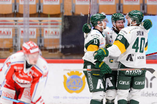 Björklövens Fredric Andersson , Alexander Wiklund och