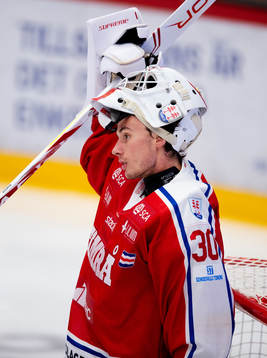 Timrås målvakt Jacob Johansson