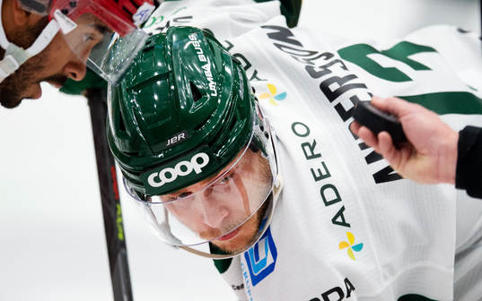 Björklövens Fredric Andersson tekar