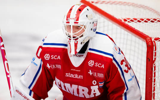 Timrås målvakt Jacob Johansson