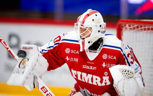 Timrås målvakt Jacob Johansson