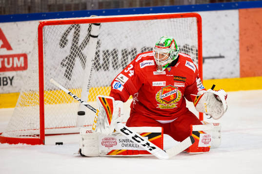 Almtunas målvakt Erik Hanses