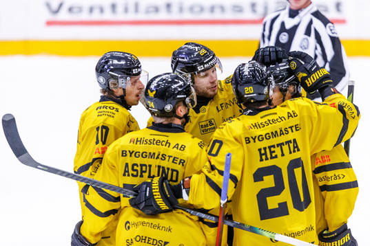 Västerås Viktor Hertzberg jublar