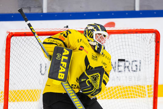 Västerås målvakt Emil Kruse