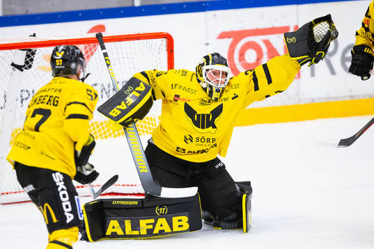 Västerås målvakt Emil Kruse