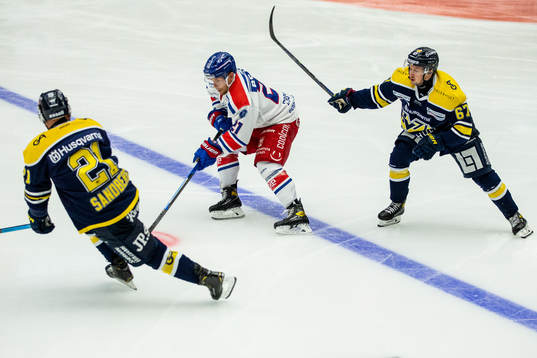 s Christian Sandberg och Christoffer Törngren mot