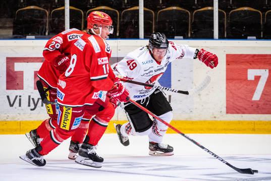 Modos Tobias Viklund och Vita Hästens Filip Cruseman