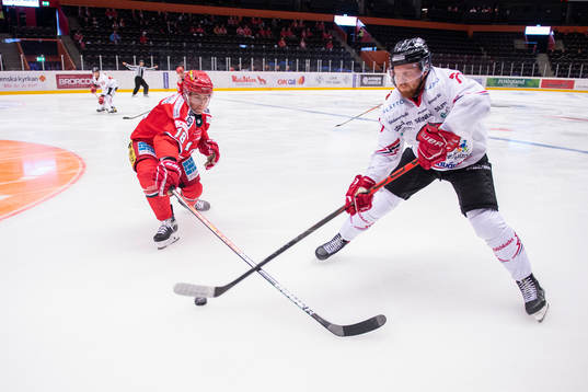 Modos Tobias Viklund och Vita Hästens Christopher Fish