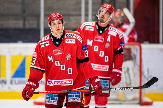 Modos Max Tjernström och Daniel Sylwander deppar
