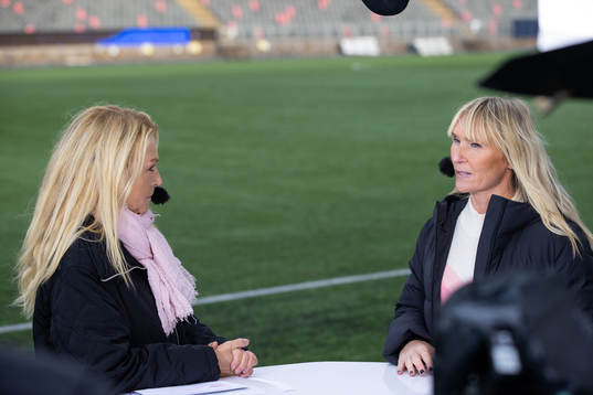 SVTs Jane Björck och Frida Östberg
