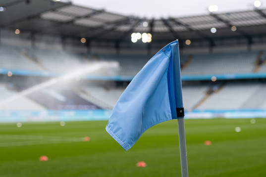 Hörnflagga på Eleda Stadion
