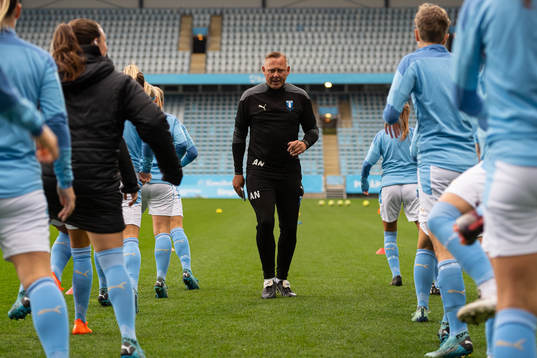 Malmö FFs assisterande tränare Anders Nilsson