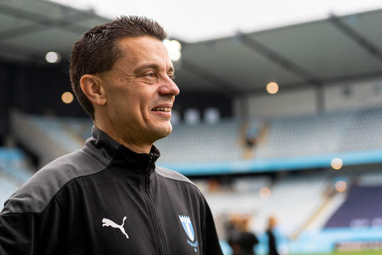 Malmö FFs tränare Fredrik Jahnfors