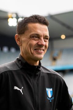 Malmö FFs tränare Fredrik Jahnfors