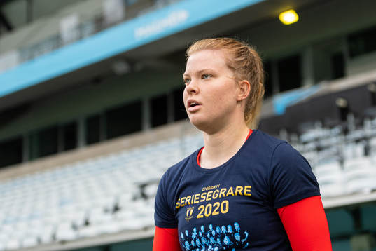 Malmö FFs målvakt Emma Svensson gör entré till