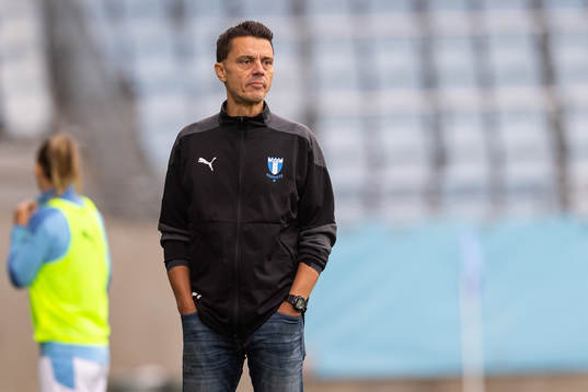 Malmö FFs tränare Fredrik Jahnfors