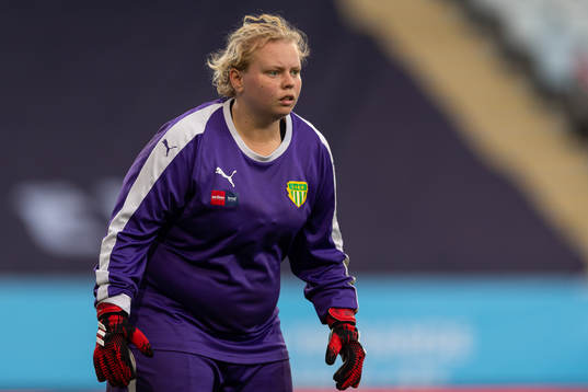 Lilla Beddinges målvakt Johanna Hansson