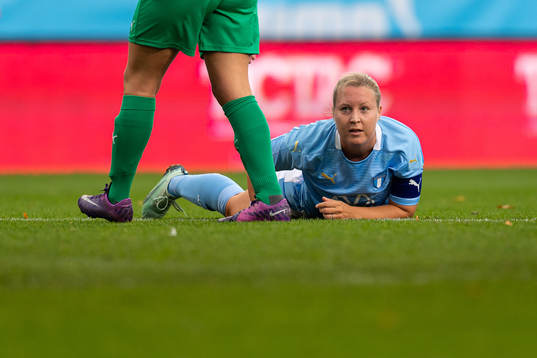 Malmö FFs Caroline Williamsdotter deppar