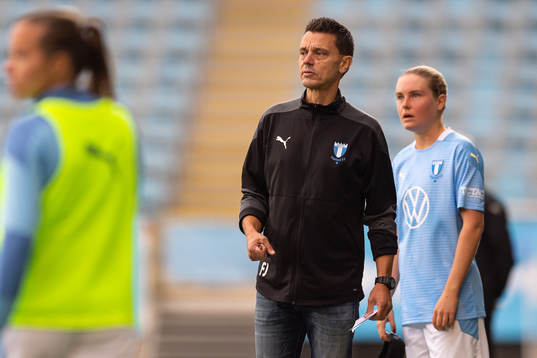 Malmö FFs tränare Fredrik Jahnfors