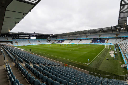 Interiör vy över Eleda Stadion