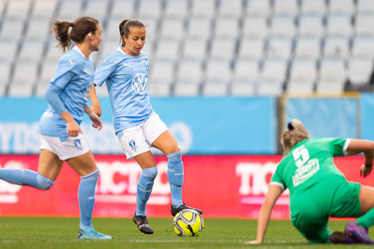 Malmö FFs Cornelia Lindgren