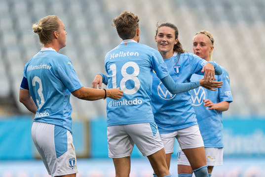 Malmö FFs Caroline Williamsdotter, Anna Hellsten, Saga