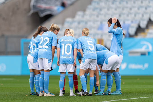 Malmö FFs spelare samlas