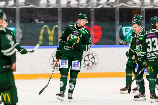 Färjestads Victor Ejdsell deppar