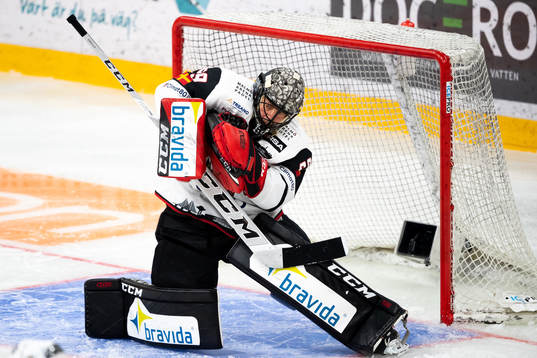Malmö Redhawks målvakt Oscar Alsenfelt