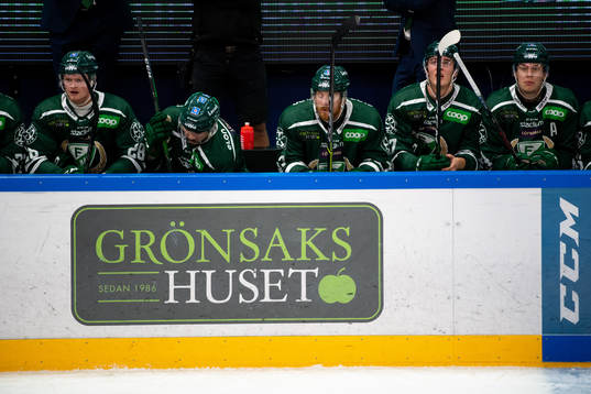 Färjestads Linus Arnesson, Jens Westin, Pontus