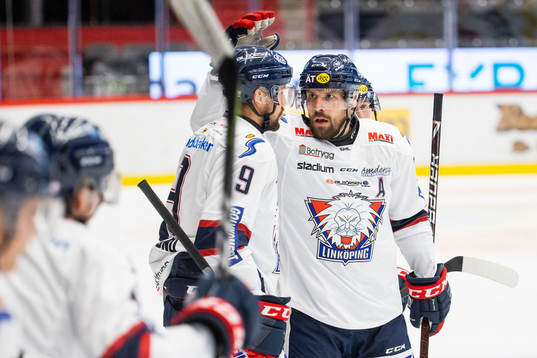 Linköpings Jonas Holös jublar
