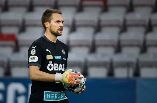 Örebros målvakt Oscar Jansson