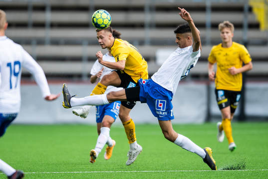 Elfsborgs Dennis Kjellberg och IFK Norrköpings Mustafa
