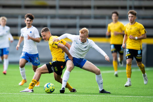 Elfsborgs Theo Lind och IFK Norrköpings Hugo Lewander