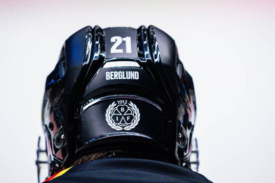 Brynäs Patrik Berglund hjälm