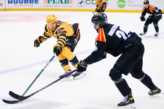 Skellefteås Oscar Eriksson och Brynäs Adam Pettersson