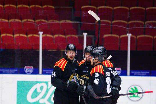 Brynäs Emil Molin jublar