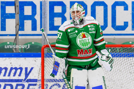 Rögles målvakt Johan Gustafsson