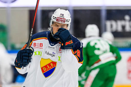 Djurgårdens Oscar Bjerselius deppar