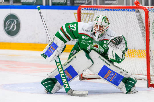 Rögles målvakt Johan Gustafsson