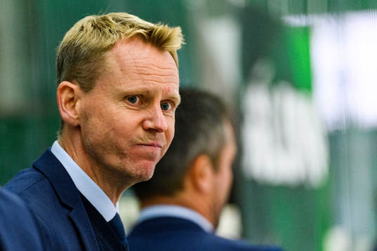 Djurgårdens tränare Robert Ohlsson deppar